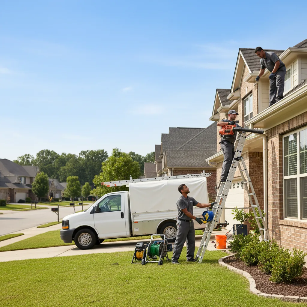 Home Gutter Service in Priddy, TX near me